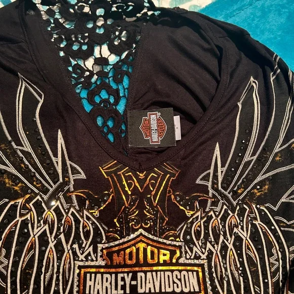 Harley Davidson women’s top. Size medium - Picture 5 of 5